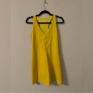 Yellow outdoor voices dress